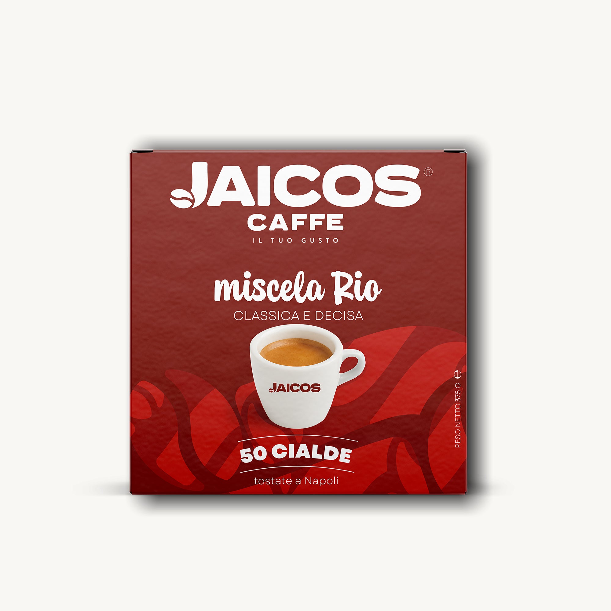 50 Cialde Miscela Rio – Caffè classico e ricco di carattere